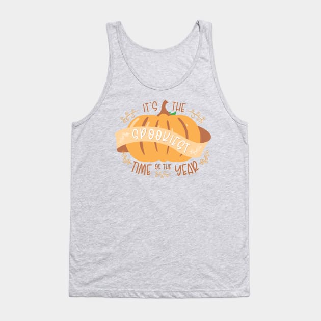 Spooky Pumpkin Tank Top by RachelKrueger